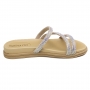 Tamanco Feminino Beira Rio Flatform Cristal  - BOREAL