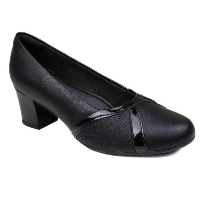 Sapato Feminino Piccadilly Salto - PRETO