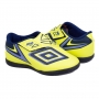 Chuteira Infantil Futsal Umbro Indoor Sala V Kids - VERDE LIMAO/MARINHO