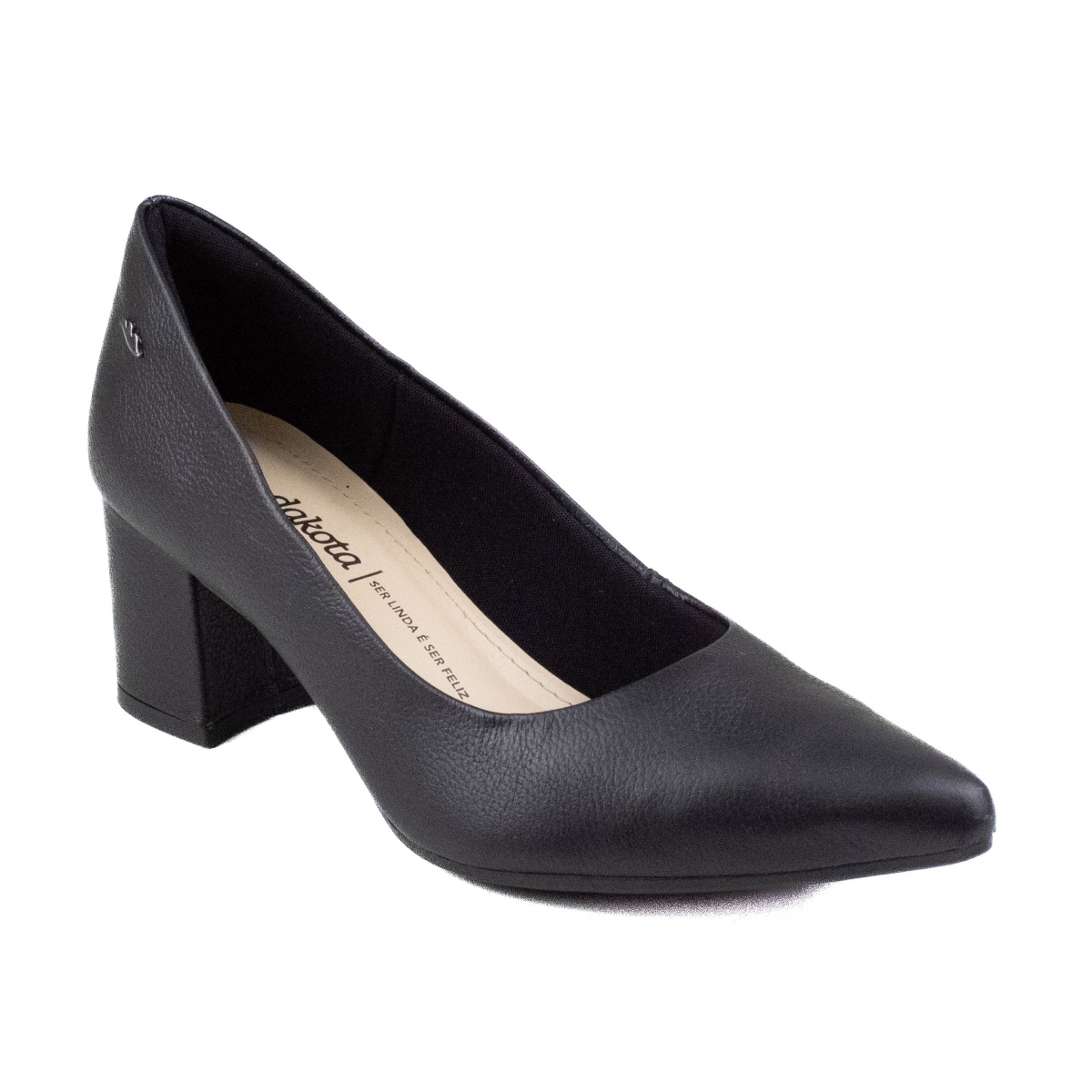 Sapato Feminino Dakota Salto Bloco - PRETO