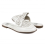 Mule Feminino Moleca Napa Lazer - BRANCO OFF