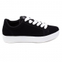 Tênis Feminino Via Marte Casual VNS - PRETO/BRANCO