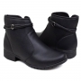 Bota Feminina Dakota Cano Baixo  - PRETO