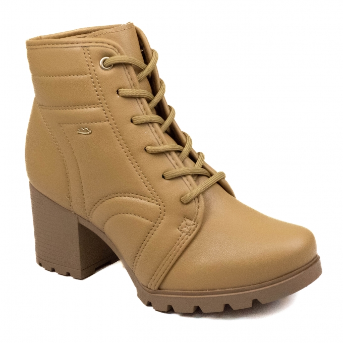 Coturno Feminino Dakota Salto - CAMELO