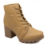 Coturno Feminino Dakota Salto - CAMELO