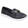 Mocassim Feminino Moleca  - PRETO