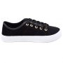 Tênis Feminino Moleca Nobuck - PRETO