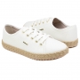 Tênis Feminino Moleca Corda - BRANCO OFF