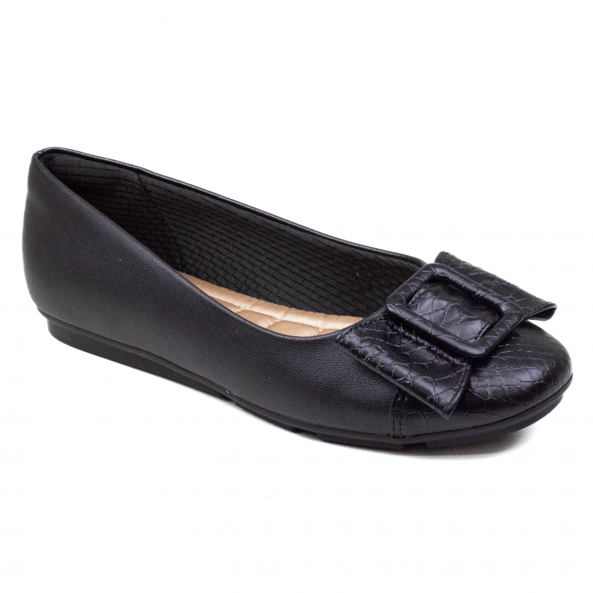 Sapatilha Feminina Piccadilly Laço - PRETO