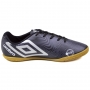 Chuteira Indoor Umbro Orbit - PRETO/CINZA/BRANCO