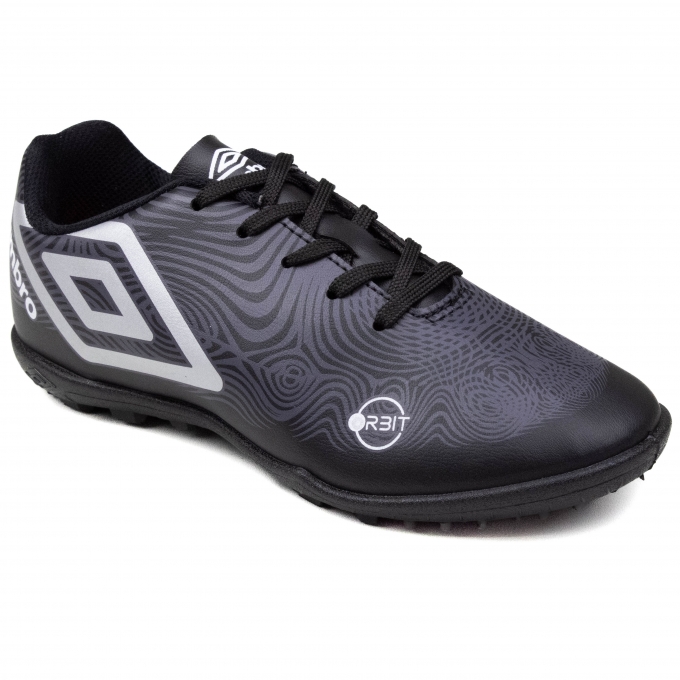 Chuteira Masculina Society Orbit - PRETO/CINZA/BRANCO