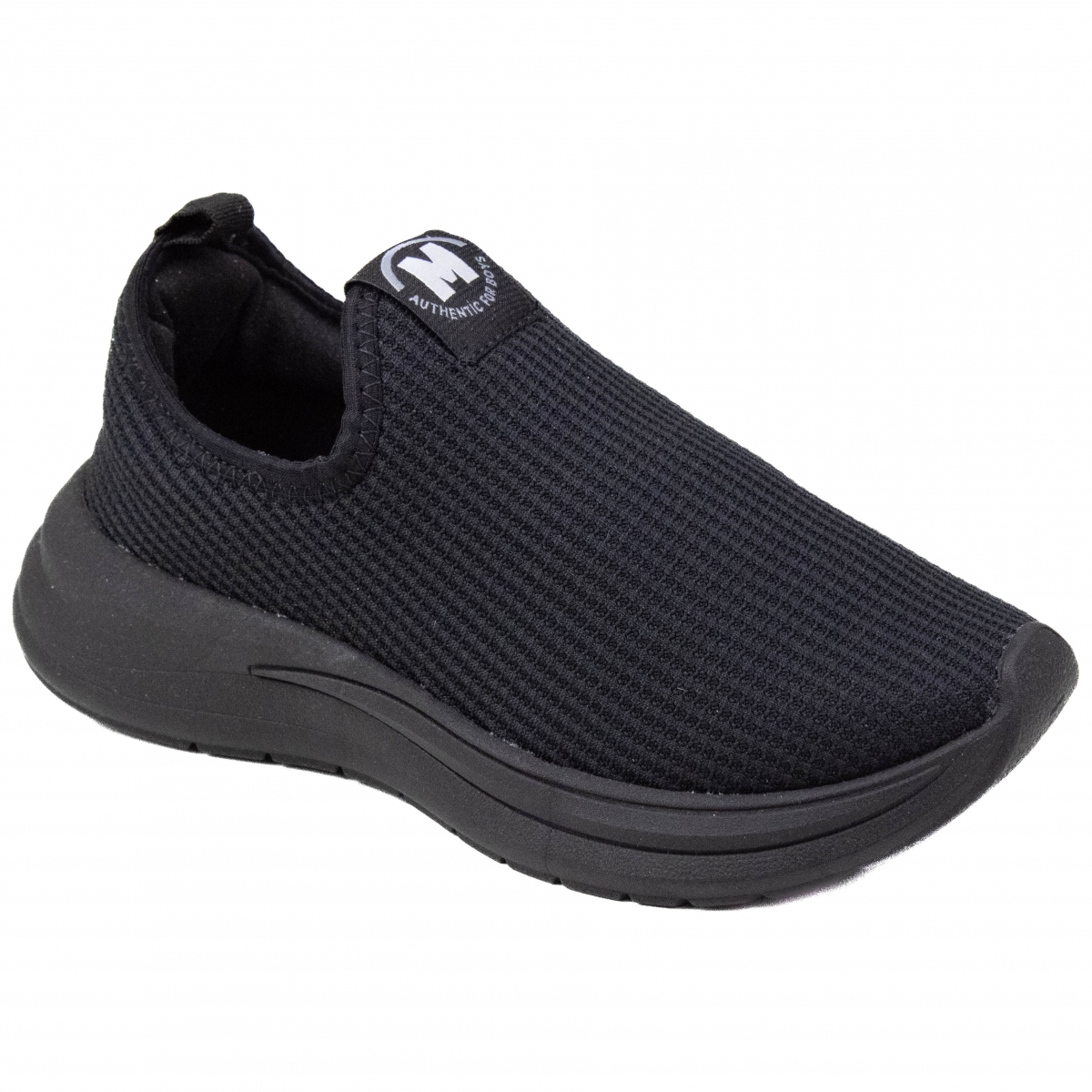 Tênis Infantil Masculino Molekinho Running Slip On - PRETO