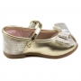 Sapato Feminino Bebê Molekinha Boneca Metalizado - DOURADO
