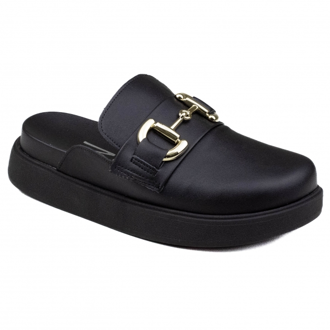 Sapato Feminino Vizzano Clog - PRETO