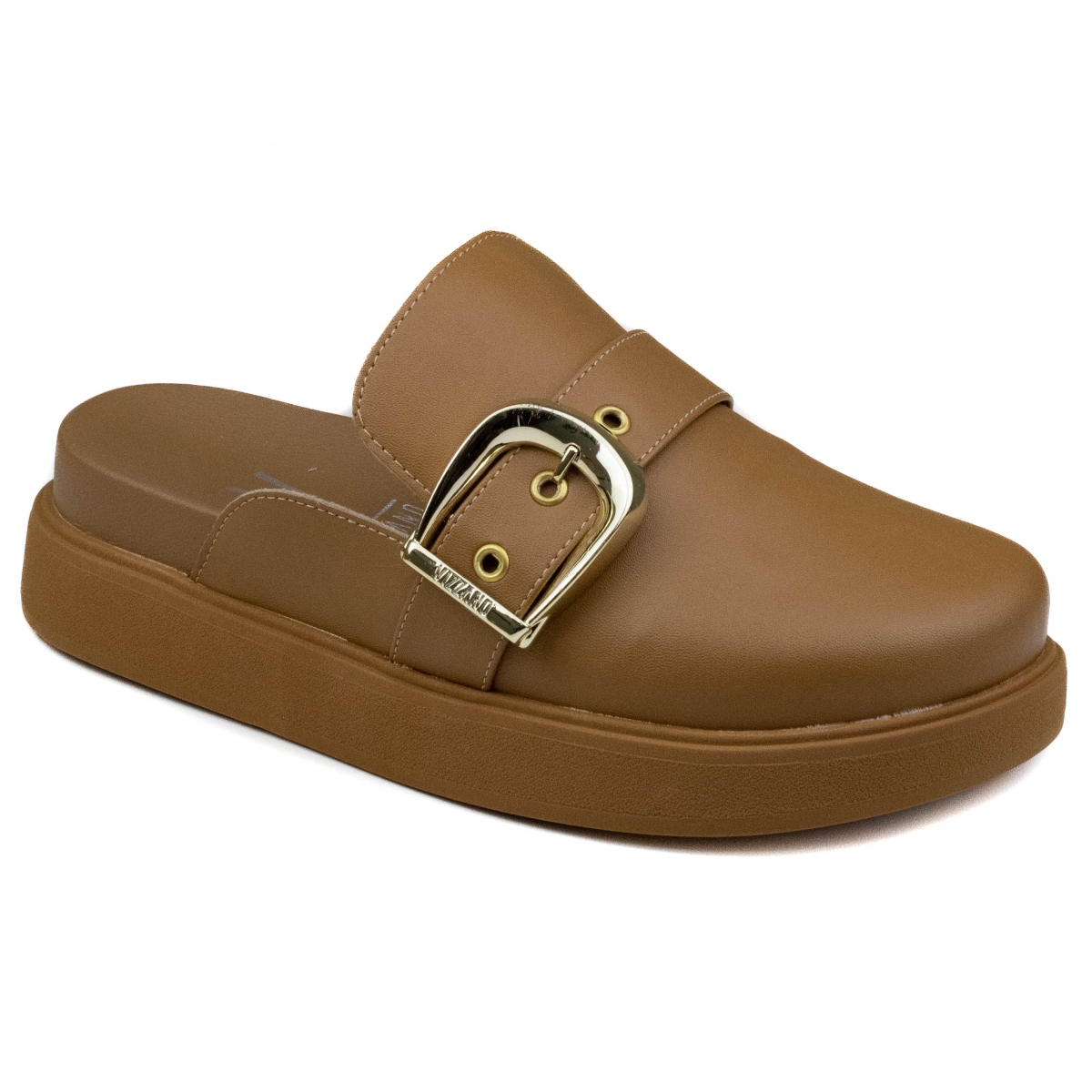 Sapato Feminino Vizzano Clog - CAMEL