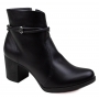 Bota Feminina Dakota Salto Cano Baixo - PRETO