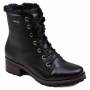 Coturno Feminino Pegada Pelo - PRETO