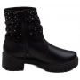 Bota Feminina Mississipi Gola Stras - PRETO
