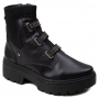 Coturno Feminino Mississipi Anabela Brilho - PRETO