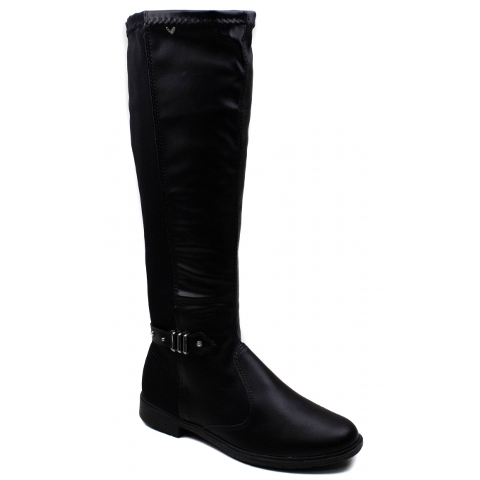 Bota Feminina Mississipi Montaria Strecth  - PRETO