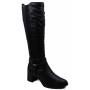 Bota Feminina Dakota Salto Cano Alto - PRETO