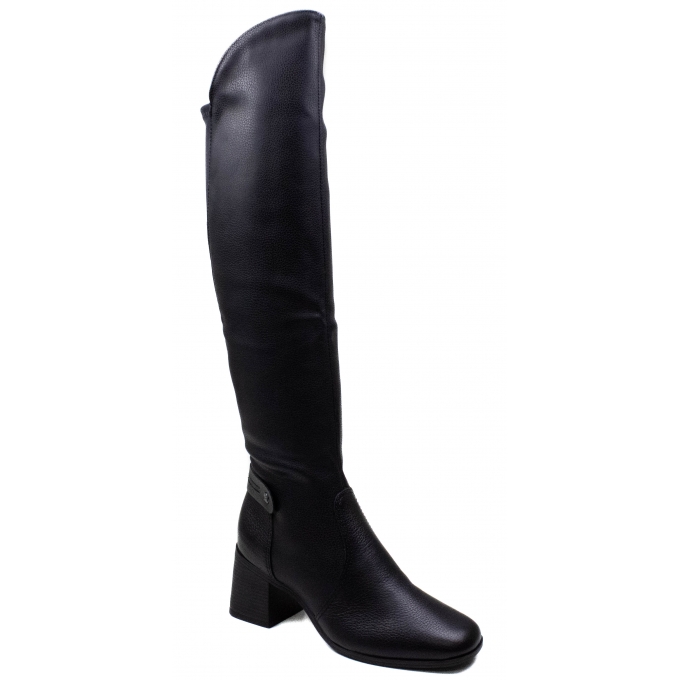 Bota Feminina Bottero Salto Cano Alto - PRETO