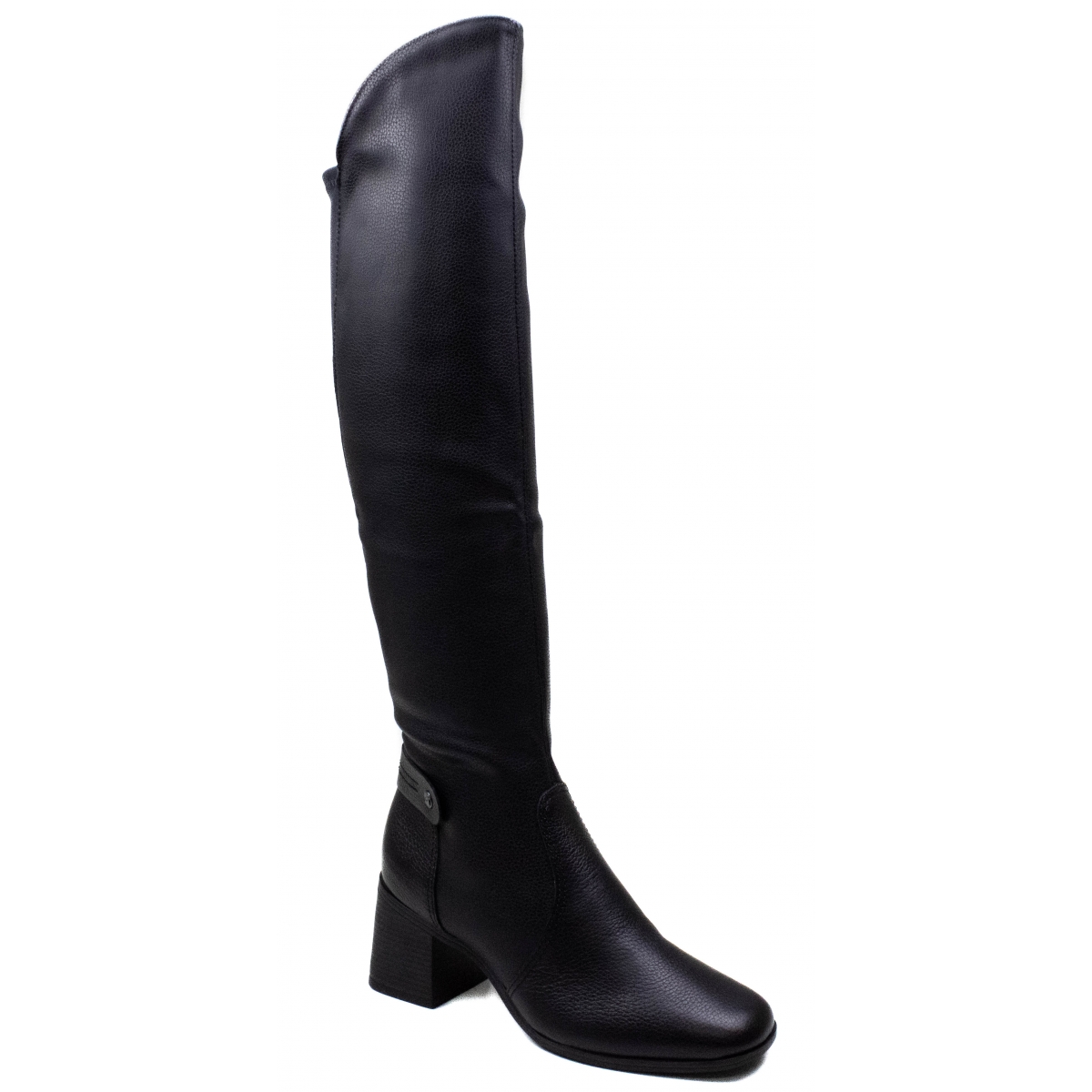 Bota Feminina Bottero Salto Cano Alto - PRETO