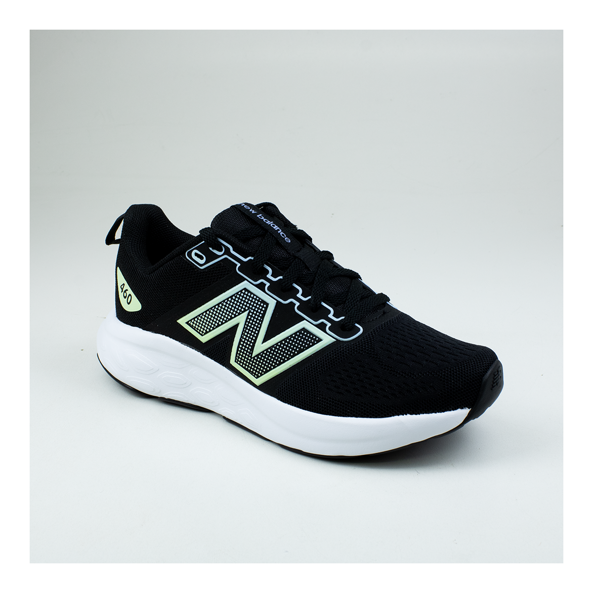 Tênis Feminino New Balance 460 - PRETO/AZUL CLARO