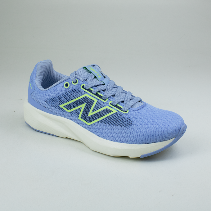 Tênis Feminino 413 - AZUL CLARO/VERDE