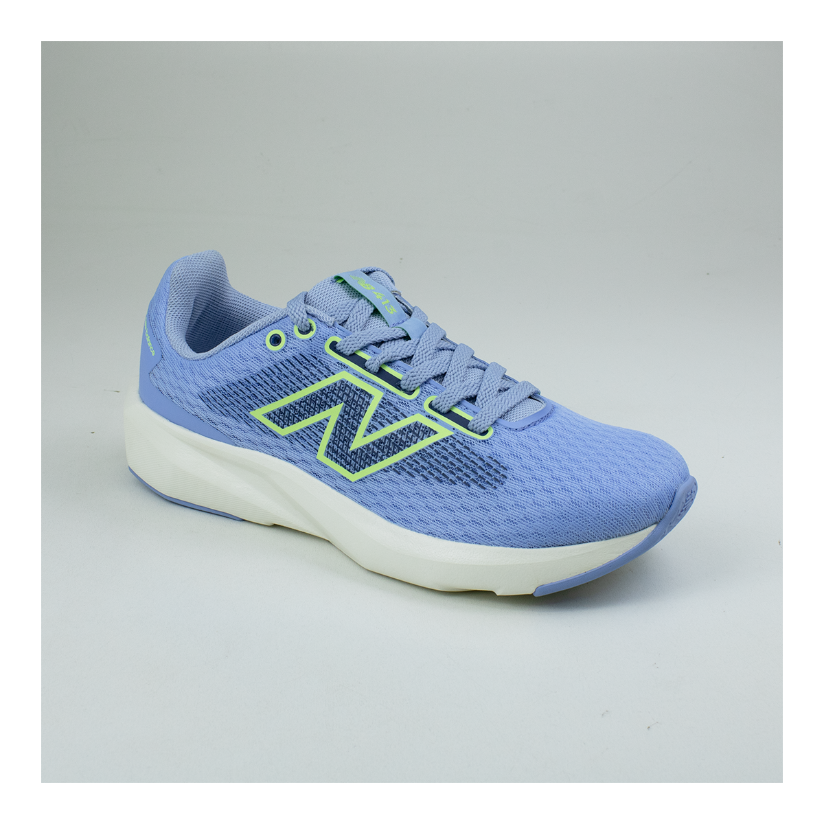 Tênis Feminino 413 - AZUL CLARO/VERDE