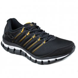 Tênis Dynamic Masculino Olympikus - PRETO/LARANJA