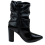 Bota Feminina Salto Quadrado - PRETO