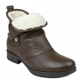 Bota Feminina Cano Baixo Pelo - WOOD