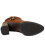 Bota Feminina Dakota Salto cb Fivela - CONHAQUE