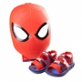 Sandália Marvel Infantil Masculino Grendene - Azul/vermelho