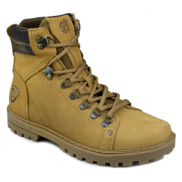 Bota Masculina Pegada Couro Grampo - HAVANA