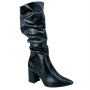 Bota Feminina Salto Cano Alto  - PRETO