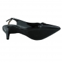 Sapato Feminino Salto Channel Verniz - PRETO