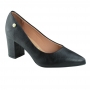 Sapato Feminino Salto Quadrado Napa Calf - PRETO