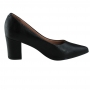 Sapato Feminino Salto Quadrado Napa Calf - PRETO
