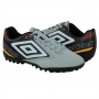 Chuteira Society Techno II - CINZA/PRETO/BRANCO