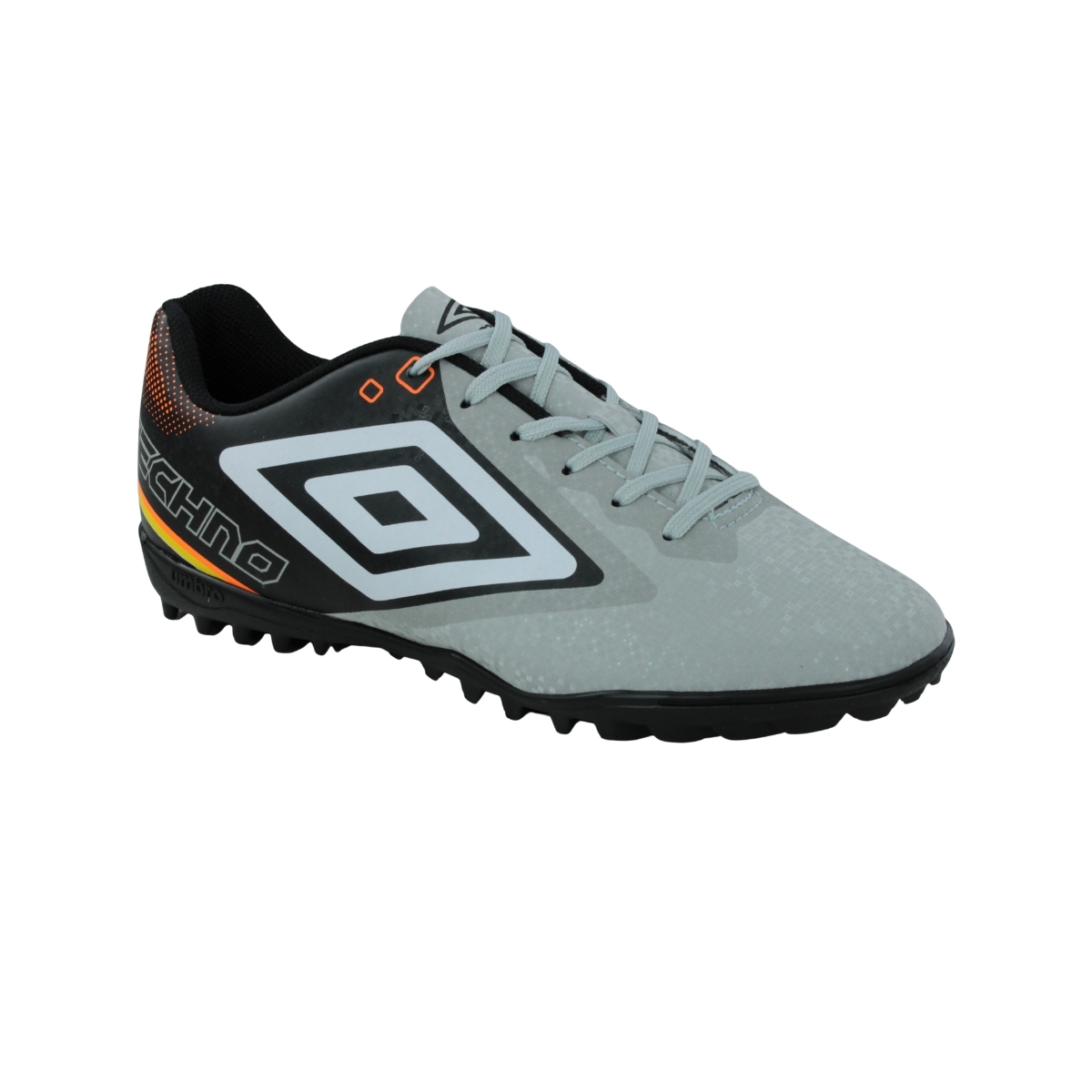 Chuteira Society Techno II - CINZA/PRETO/BRANCO