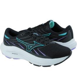 Tênis Feminino Jet 8 - PRETO/TURQUEZA