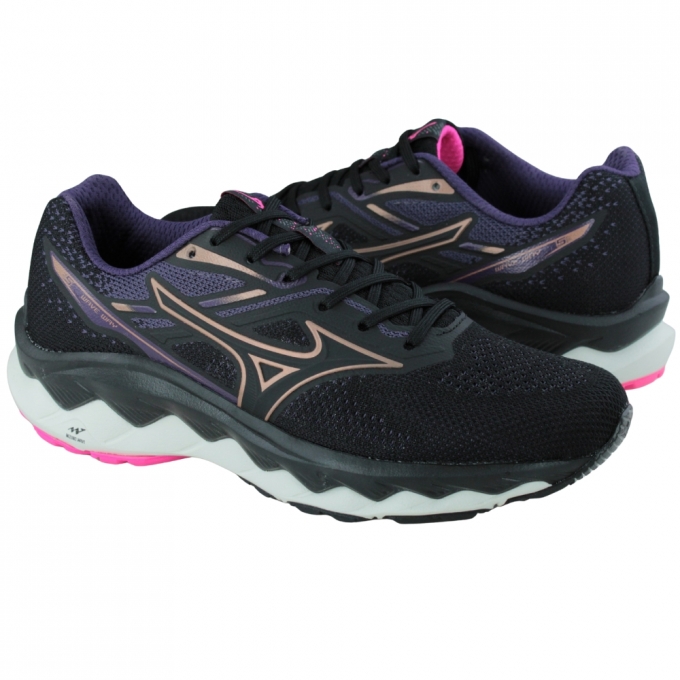 Têis Feminino Wave Way 5  - PRETO/PINK