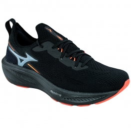 Tênis Mizuno Masculino Sunrise - PRETO/PRETO/LARANJA