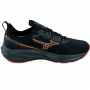 Tênis Mizuno Masculino Sunrise - PRETO/PRETO/LARANJA