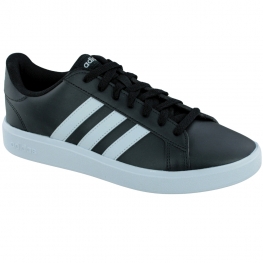 Tênis Masculino Adidas Grand Court Base  - PRETO/BRANCO