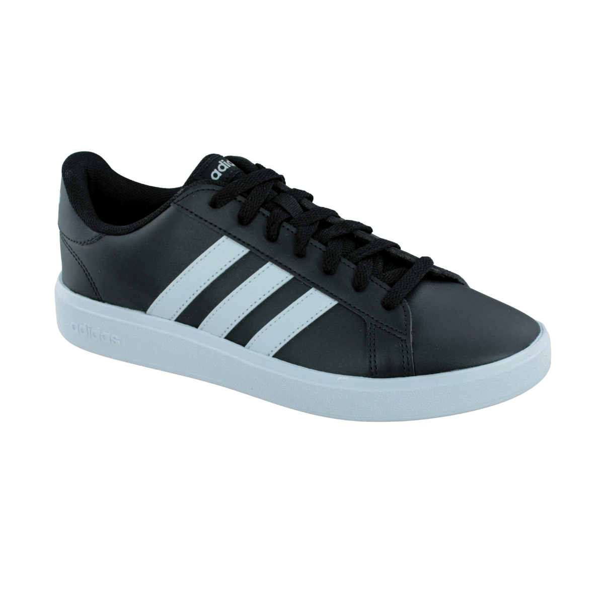 Tênis Masculino Adidas Grand Court Base  - PRETO/BRANCO