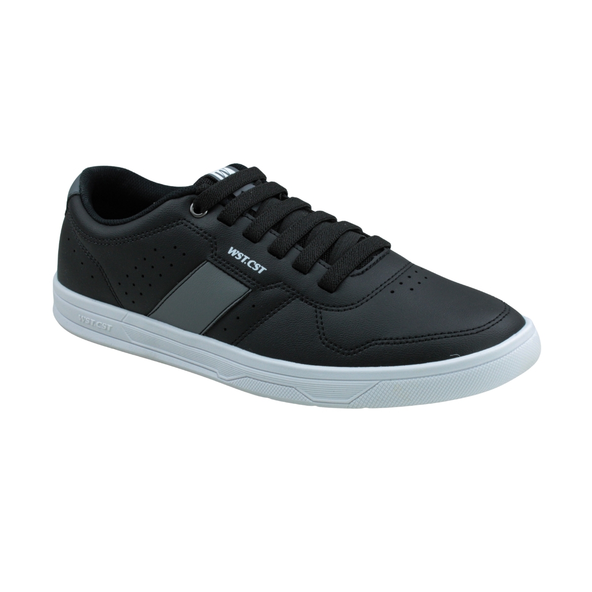 Sapatênis Masculino West Coast Torrence - PRETO/CINZA/BRANCO