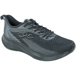 Tênis Masculino Olympikus Nivel - PRETO/PRETO